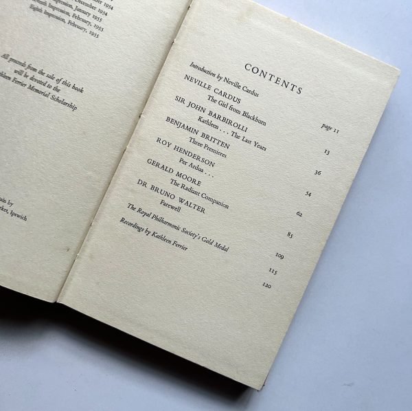KATHLEEN FERRIER A Memoir BY NEVILLE CARDUS - Image 5