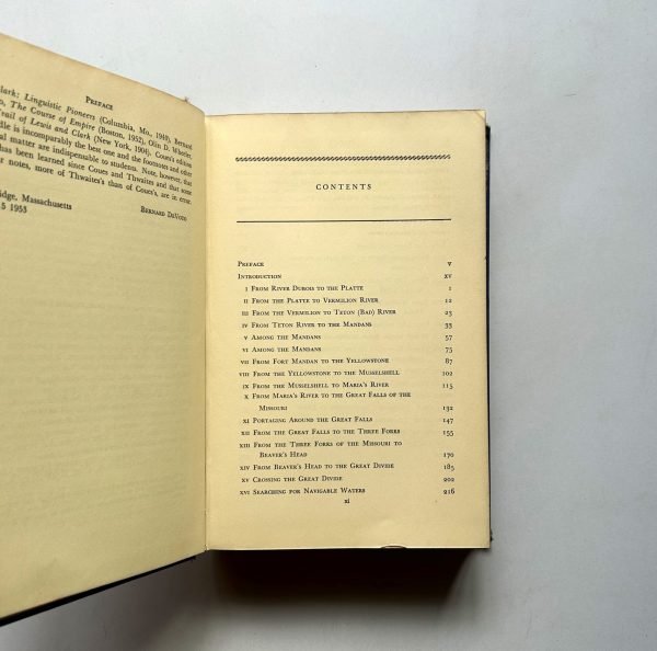 THE JOURNALE OF LEWIS AND CLARK BY BERNARD DEVOTO - Image 4
