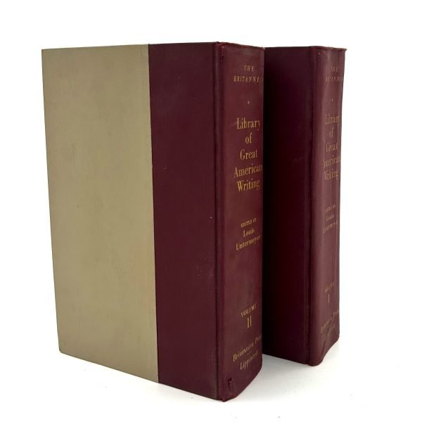 THE BRITANNICA - LIBRARY OF GREAT AMERICAN WRITING BY LOUIS UNTERMEYER - Image 2