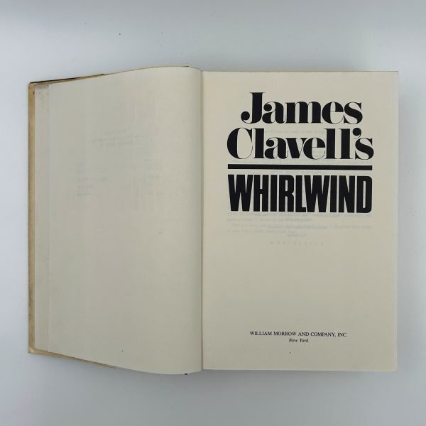 WHIRLWIND BY JAMES CLAVELL'S - Image 2