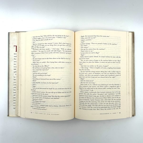 THE LAWS OF OUR FATHERS BY SCOOTT TUROW - Image 6