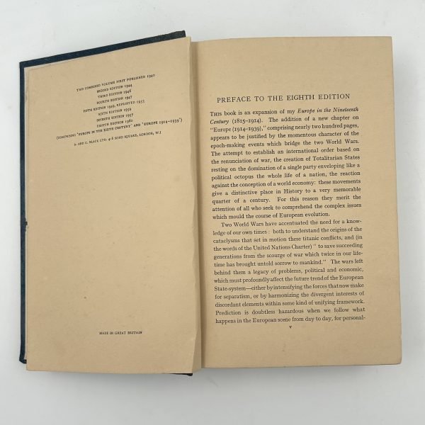 Europe in the 19th & 20th Centuries (1815-1939) by E. Lipson - Image 5