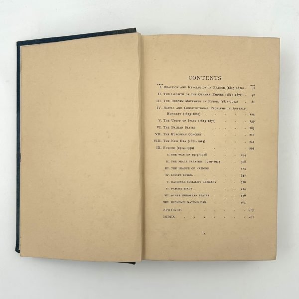 Europe in the 19th & 20th Centuries (1815-1939) by E. Lipson - Image 6