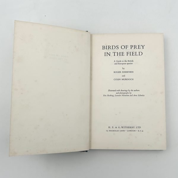 Birds of Prey in the Field by Roger Harkness & Colin Murdoch - Image 4