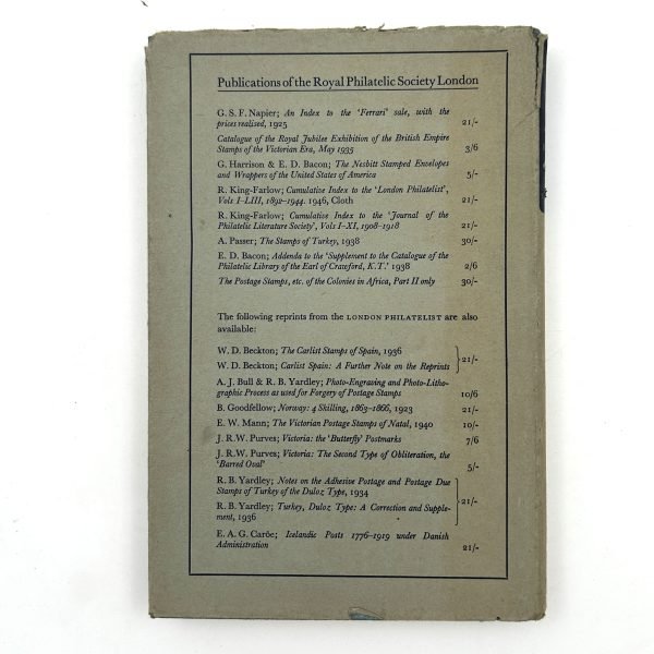 The Postage Stamps of Great Britain 1840-1853 by J.B. Seymour - Image 3