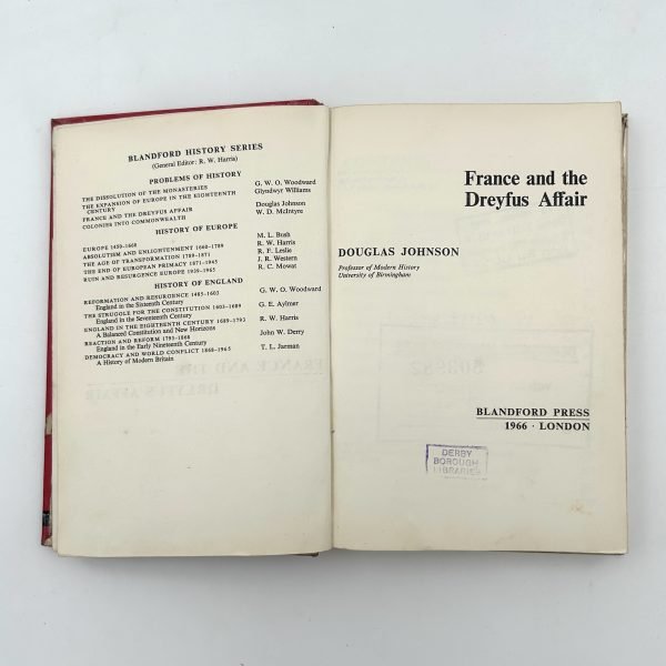 France and the Dreyfus Affair by Douglas Johnson - Image 5