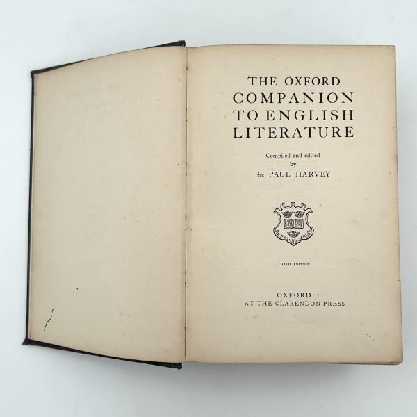 The Oxford Companion to English Literature by Sir Paul Harvey - Image 4