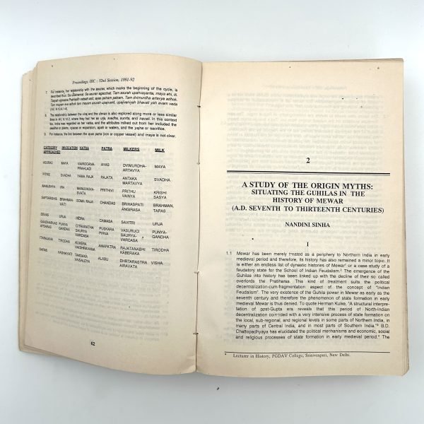 Proceedings of the Indian History Congress (52nd Session, New Delhi, 1991-92) Edited by K.M. Shrimali - Image 9