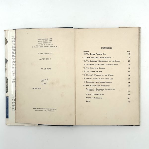 Geology for the Young Naturalist By Allen White - Image 5