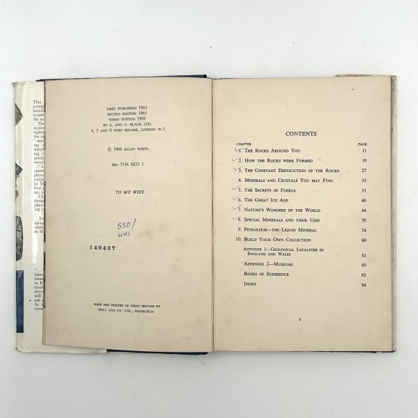 Geology for the Young Naturalist By Allen White - Image 6