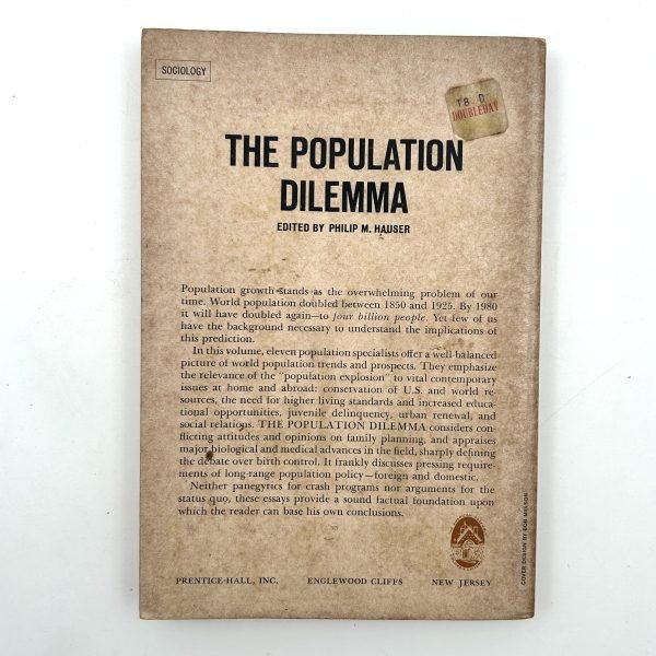 The Population Dilemma BY Philip M. Hauser - Image 3