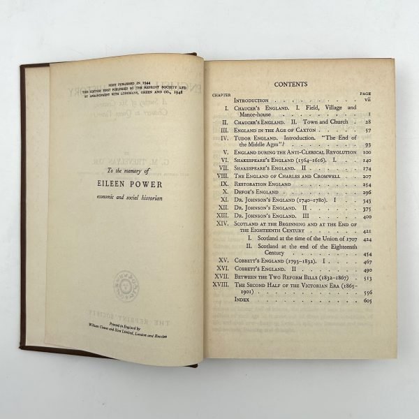 English Social History By G. M. Trevelyan - Image 5