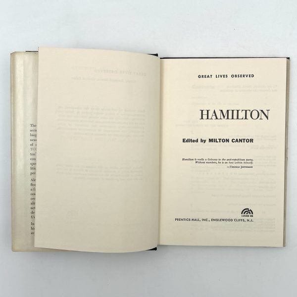 Hamilton Edited by: Milton Cantor - Image 4