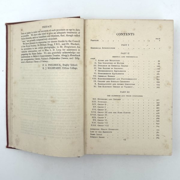 A Textbook of Theoretical & Inorganic Chemistry by F. A. Philbrick - Image 6