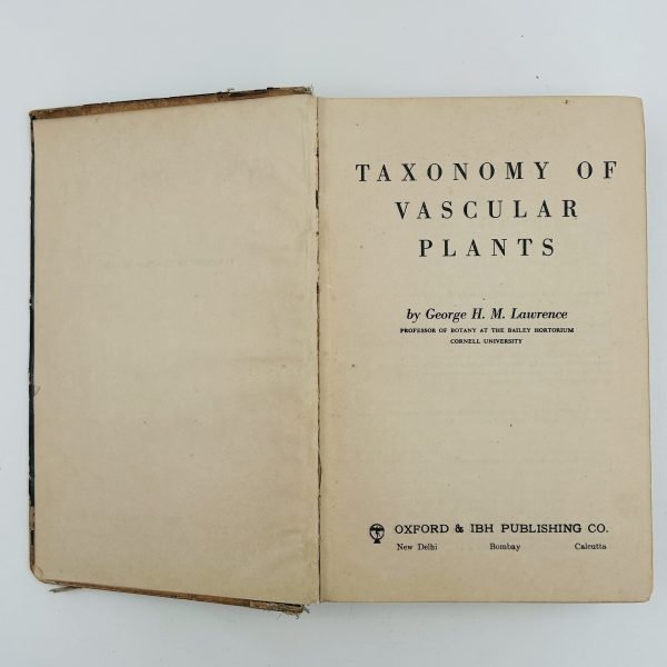 Taxonomy of Vascular Plants by George H.M. Lawrence - Image 4