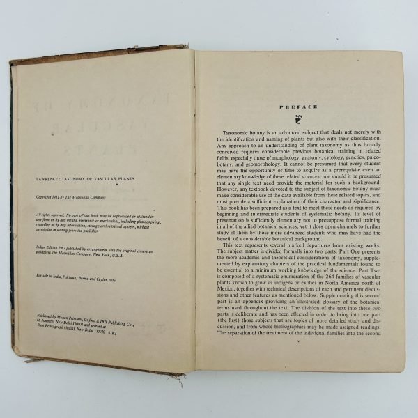 Taxonomy of Vascular Plants by George H.M. Lawrence - Image 5