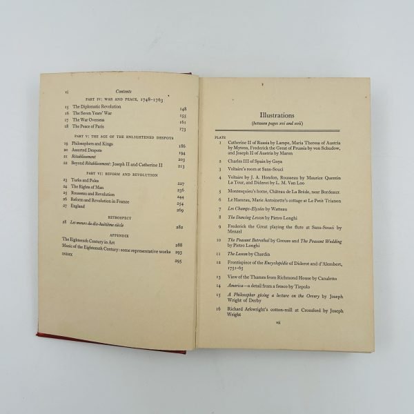 EUROPE IN THE EIGHTEENTH CENTURY by R.J. White - Image 6