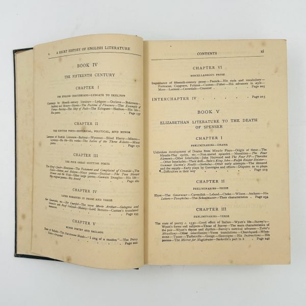 A SHORT HISTORY OF ENGLISH LITERATURE by George Saintsbury - Image 8