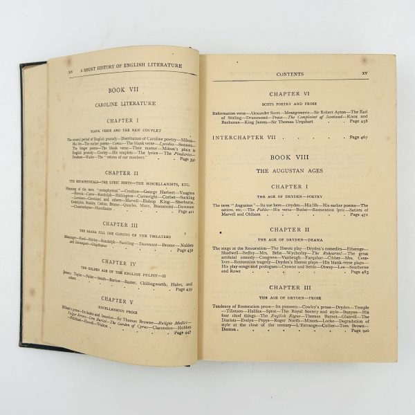 A SHORT HISTORY OF ENGLISH LITERATURE by George Saintsbury - Image 10