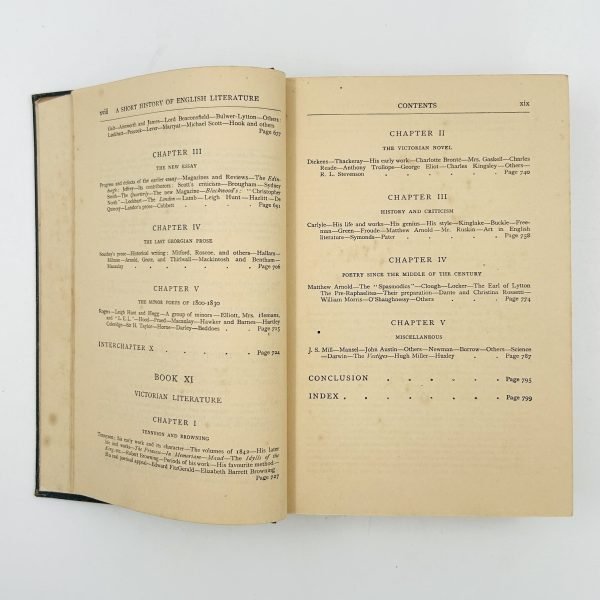 A SHORT HISTORY OF ENGLISH LITERATURE by George Saintsbury - Image 11