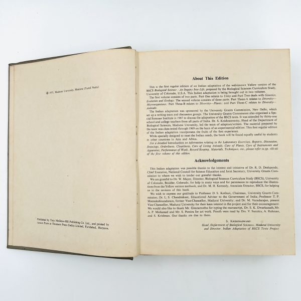 BIOLOGY: AN INQUIRY INTO LIFE (2 Volume Set) - Image 15