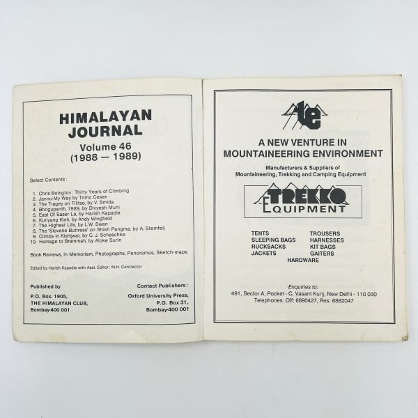INDIAN MOUNTAINEER 1991, NUMBER 27 - Image 4