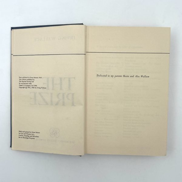 The Prize by Irving Wallace - Image 5