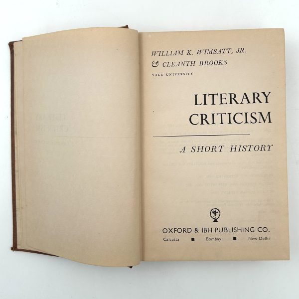 Literary Criticism: A Short History - Image 5