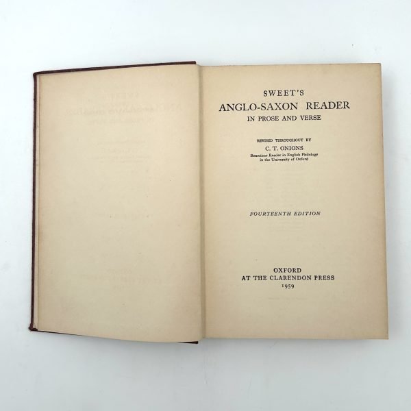 SWEET'S ANGLO-SAXON READER - Image 4