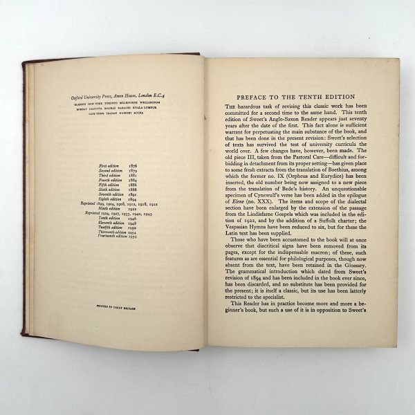 SWEET'S ANGLO-SAXON READER - Image 5