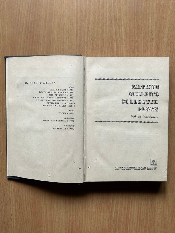 Arthur Miller's Collected Plays - Image 3