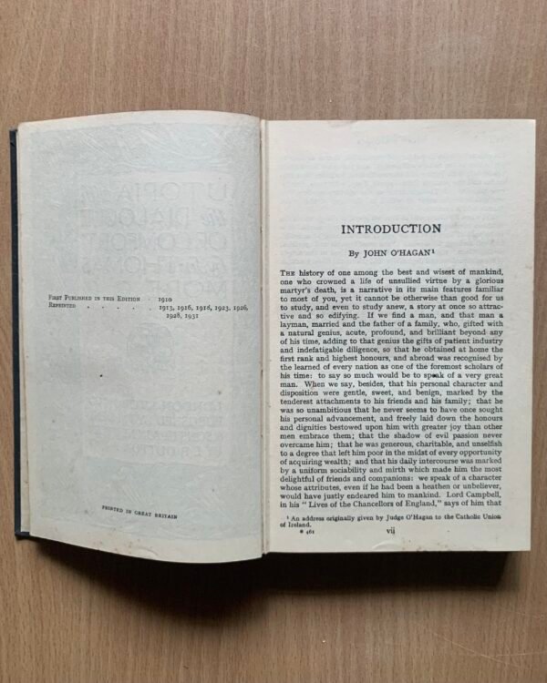 Utopia with the Dialogue - Sir Thomas More - Image 2