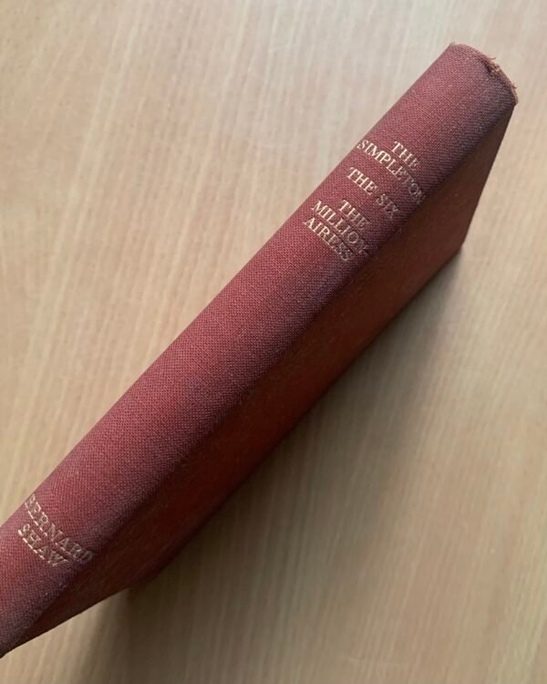 The Simpleton, The Six & The Millionairess - Bernard Shaw - Image 2