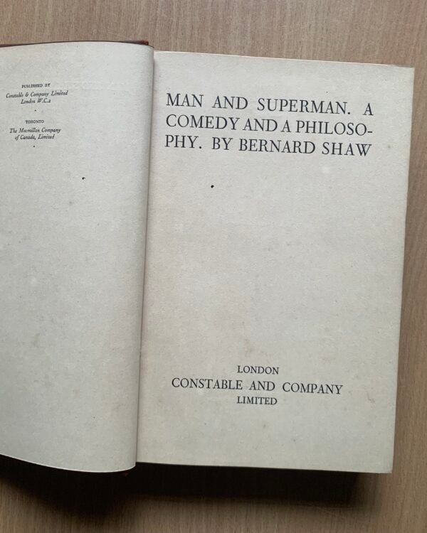 Man and Superman - Bernard Shaw - Image 3