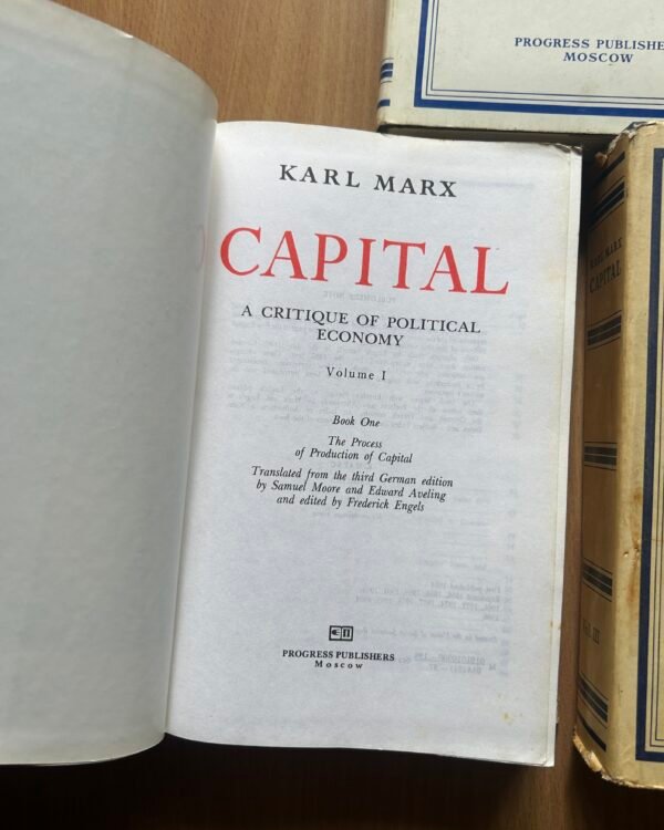 Capital (Three Volume Set) - Karl Marx - Image 7