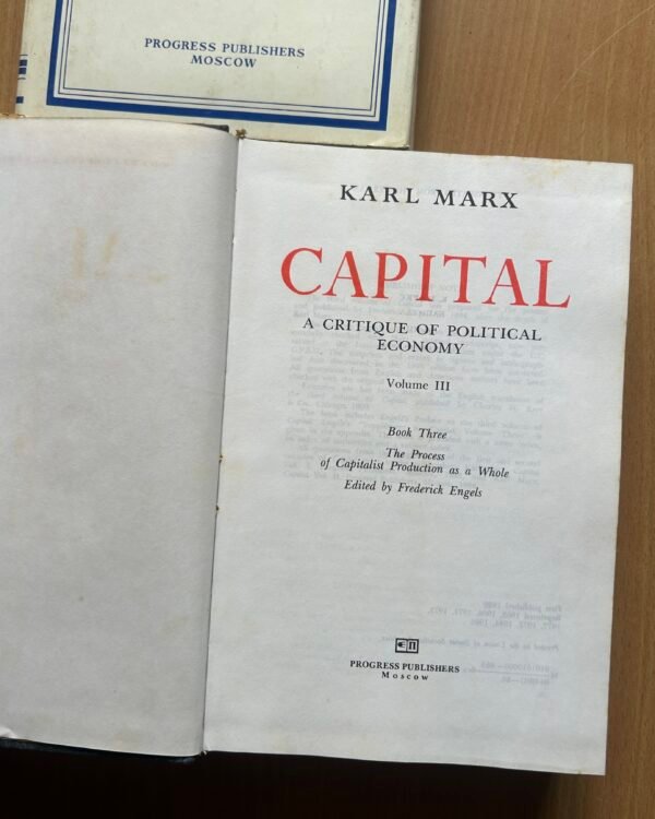 Capital (Three Volume Set) - Karl Marx - Image 9