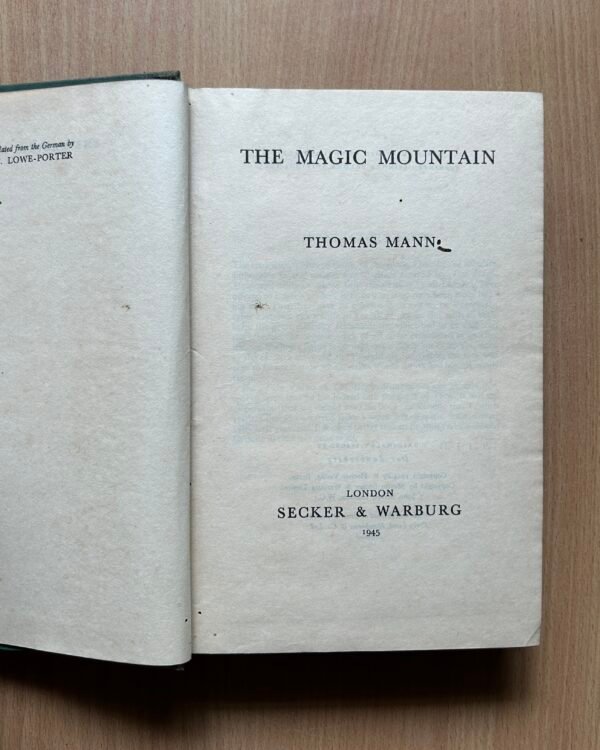 The Magic Mountain  - Thomas Mann - Image 3