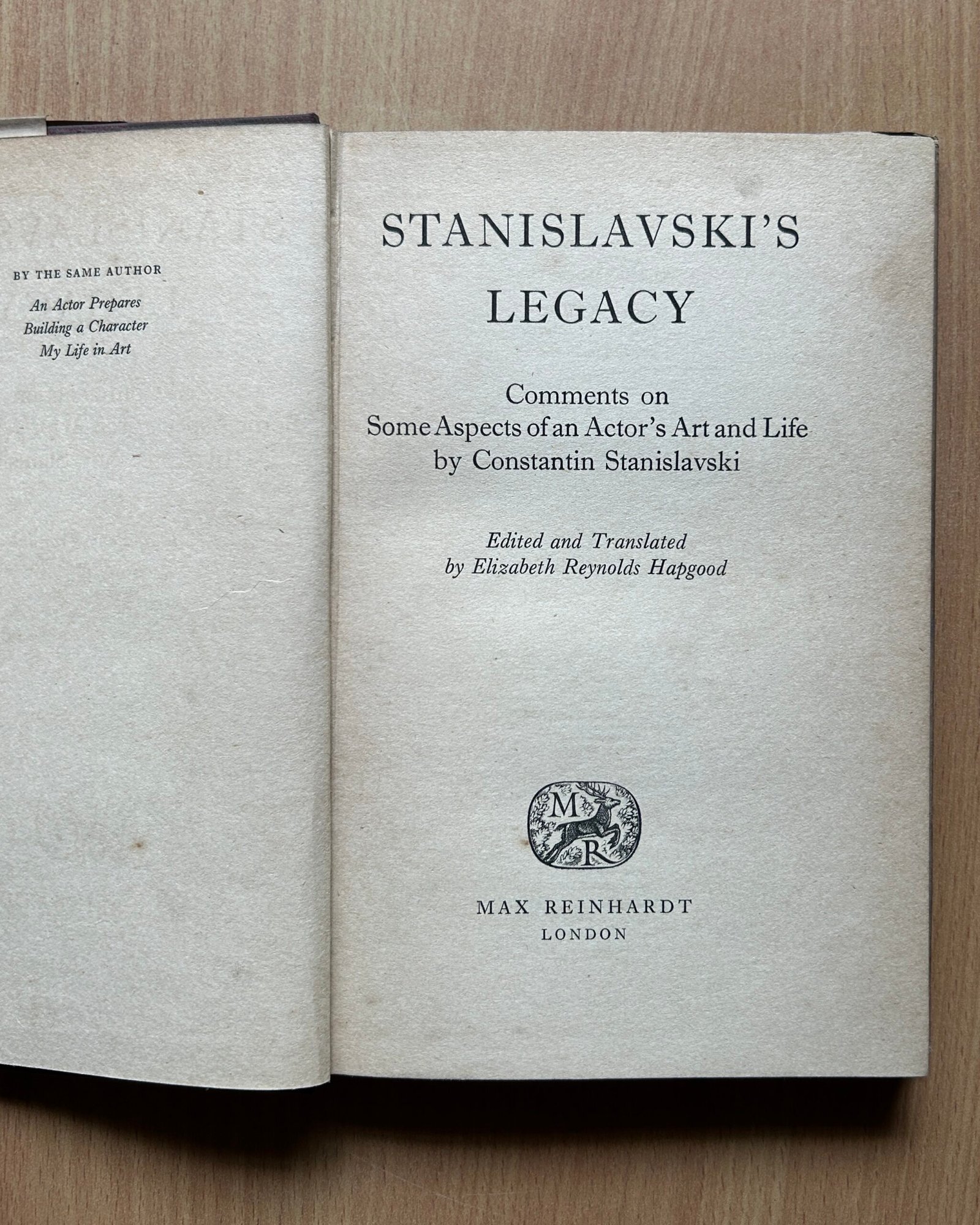 Stanislavski’s Legacy - Elizabeth Reynolds Hapgood - Image 7