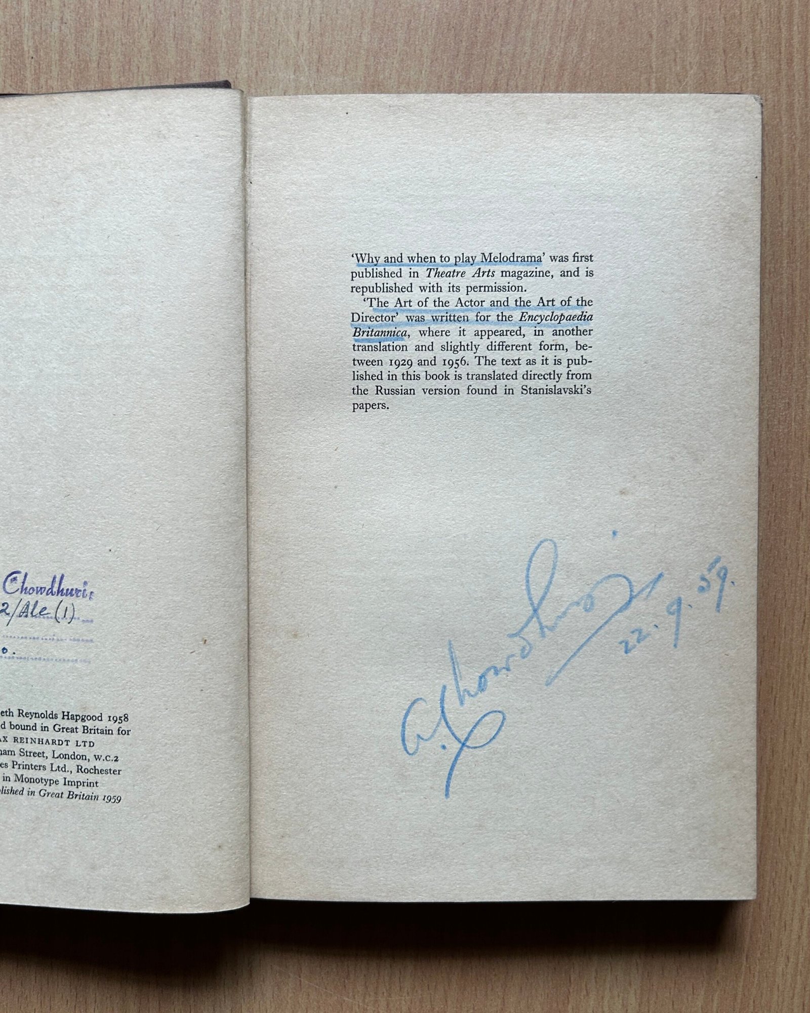 Stanislavski’s Legacy - Elizabeth Reynolds Hapgood - Image 8