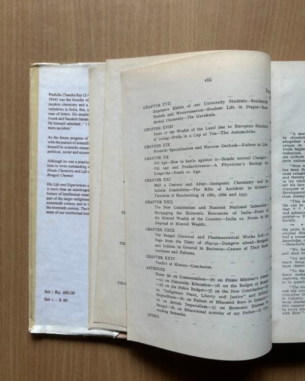 Life and Experiences of a Bengali Chemist — Two Volumes  - Prafulla Chandra Ray - Image 11