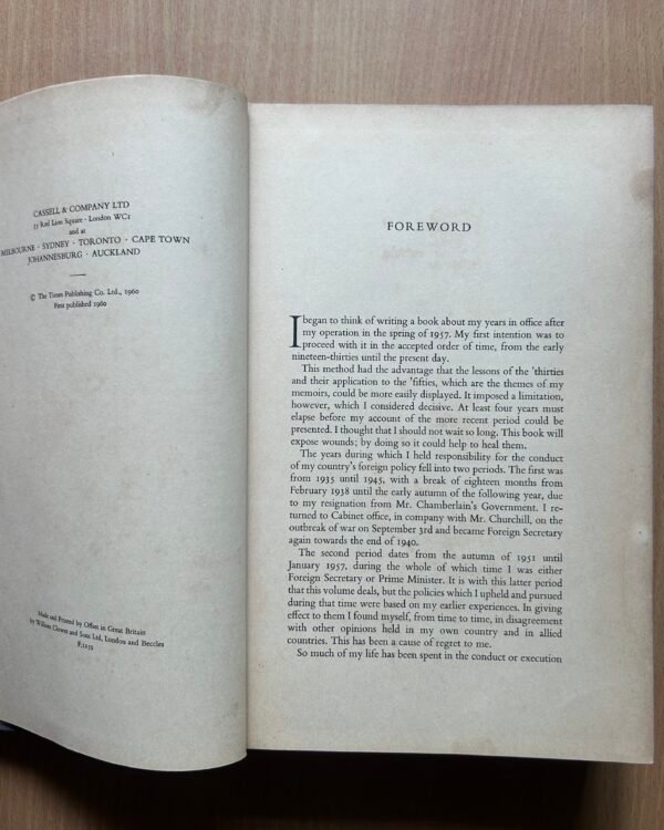 The Memoirs of Sir Anthony Eden: Full Circle  - Sir Anthony Eden - Image 4