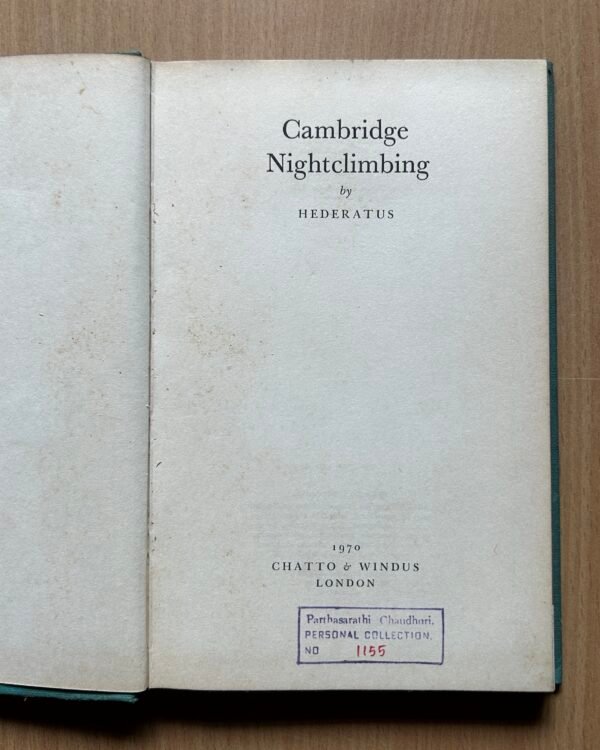 Cambridge Nightclimbing  - Hederatus - Image 4