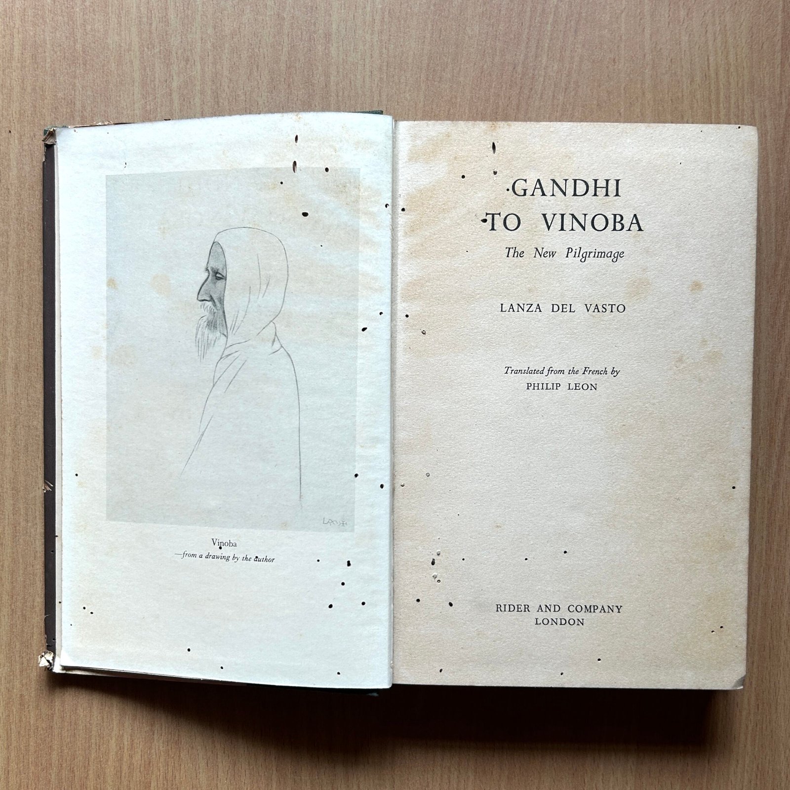 Gandhi to Vinoba: The New Pilgrimage - Lanza del Vasto - Image 2