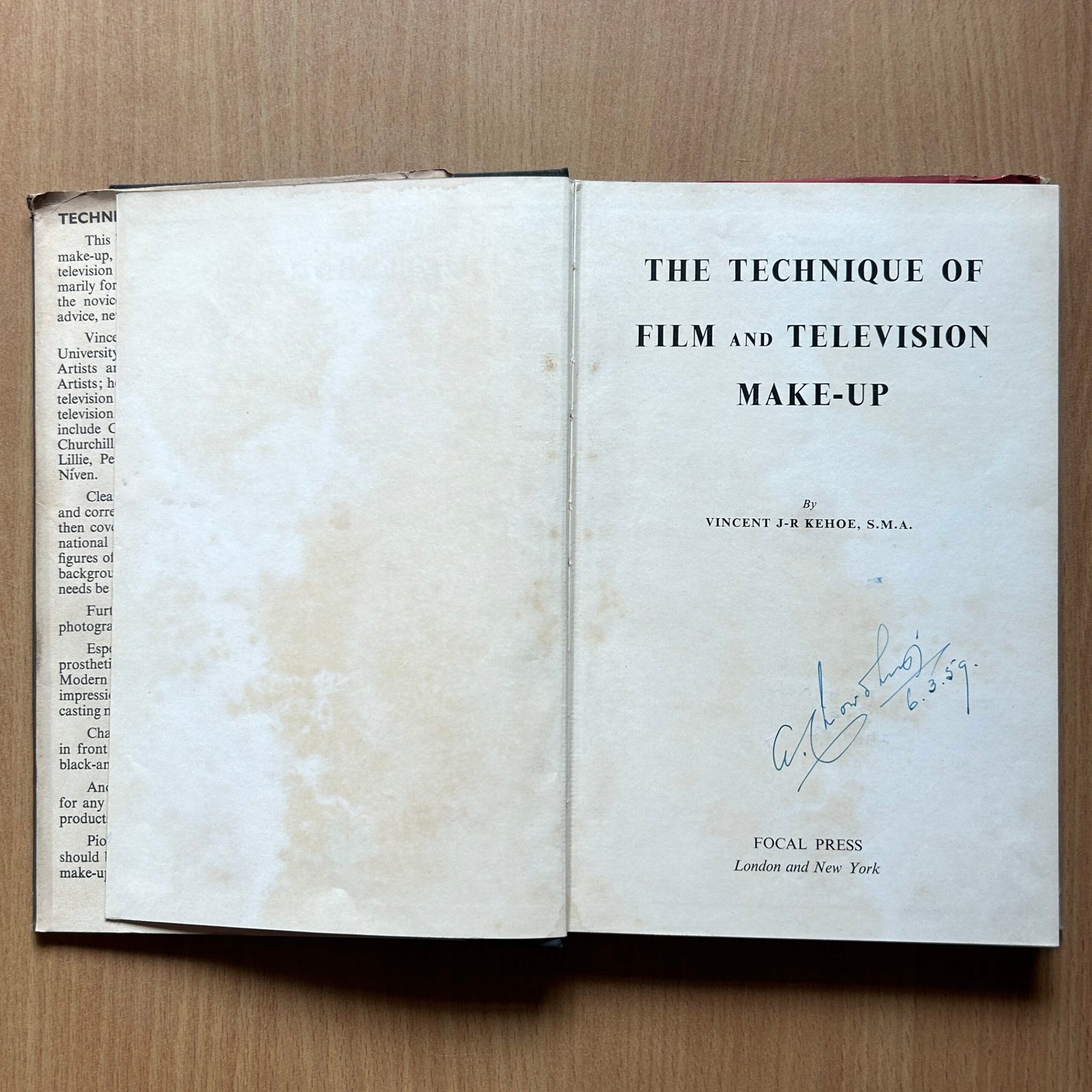 The Technique of Film and Television Make-Up - Vincent J-R. Kehoe - Image 3