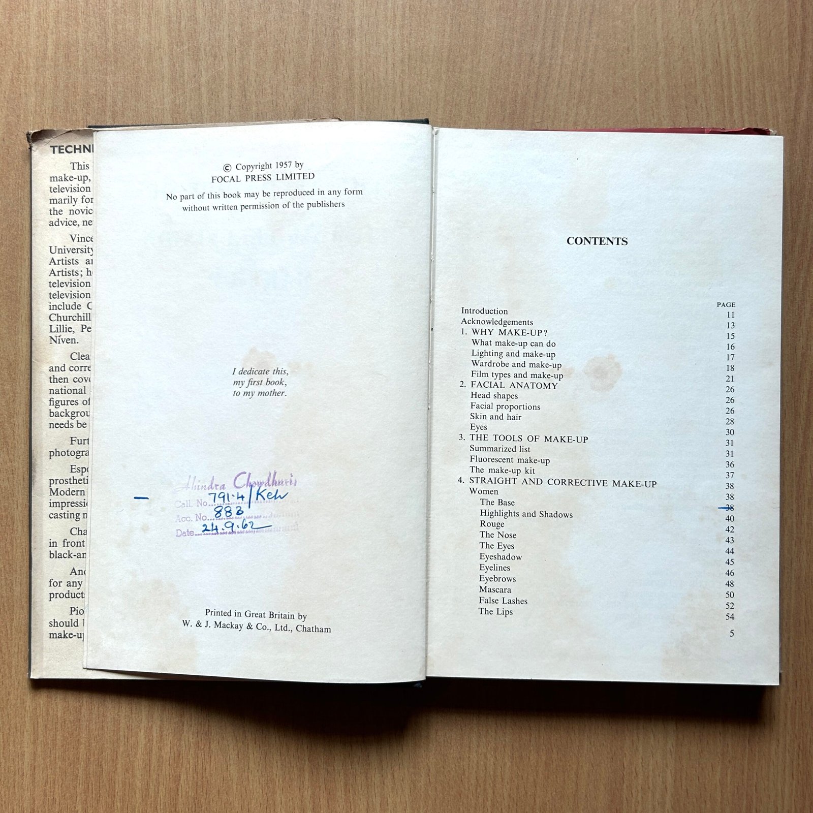 The Technique of Film and Television Make-Up - Vincent J-R. Kehoe - Image 4