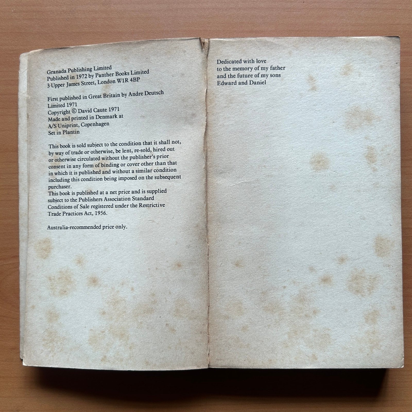 The Occupation - David Caute - Image 5