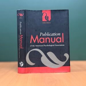 Publication Manual of the American Psychological Association - American Psychological Association