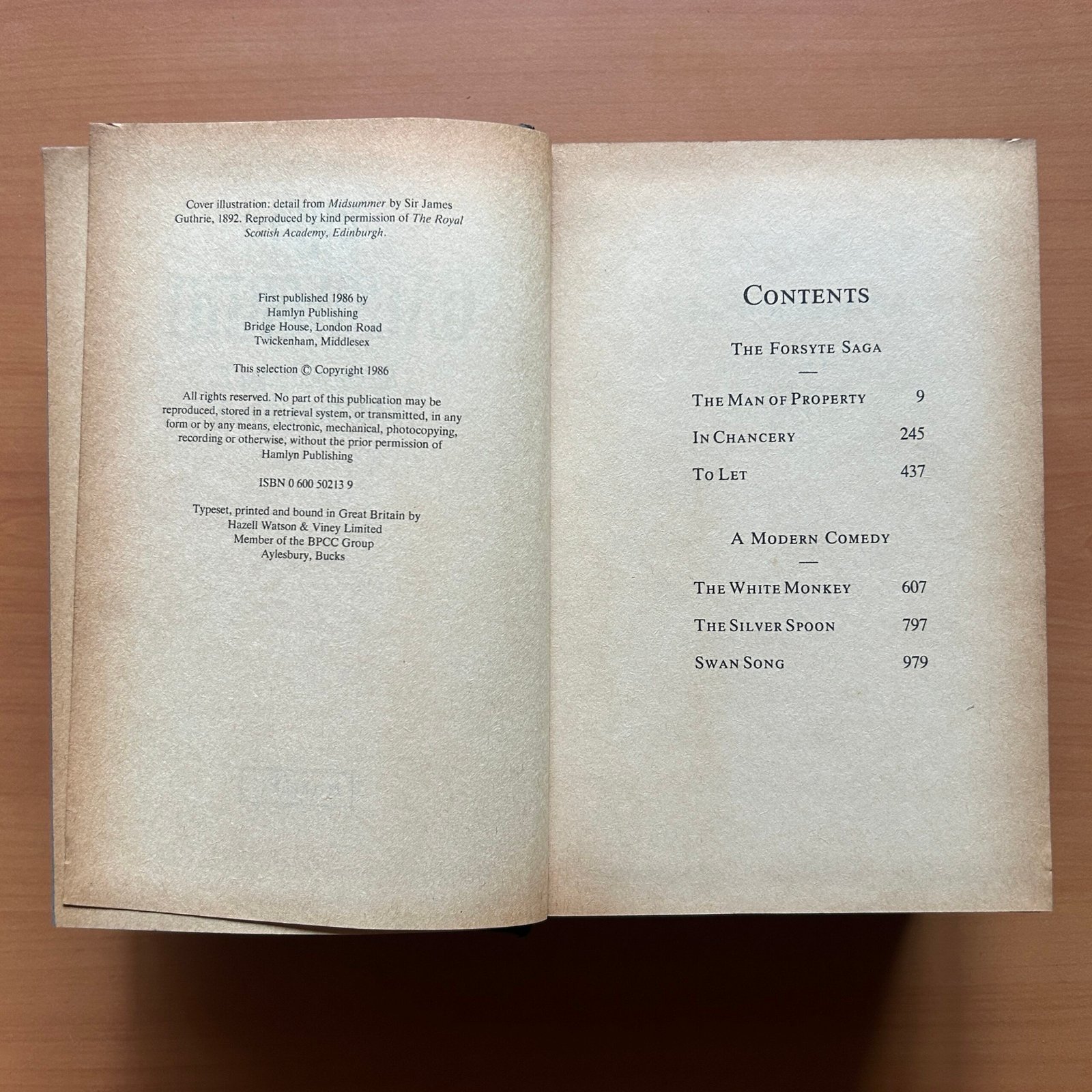 The Forsyte Saga & A Modern Comedy - John Galsworthy - Image 3