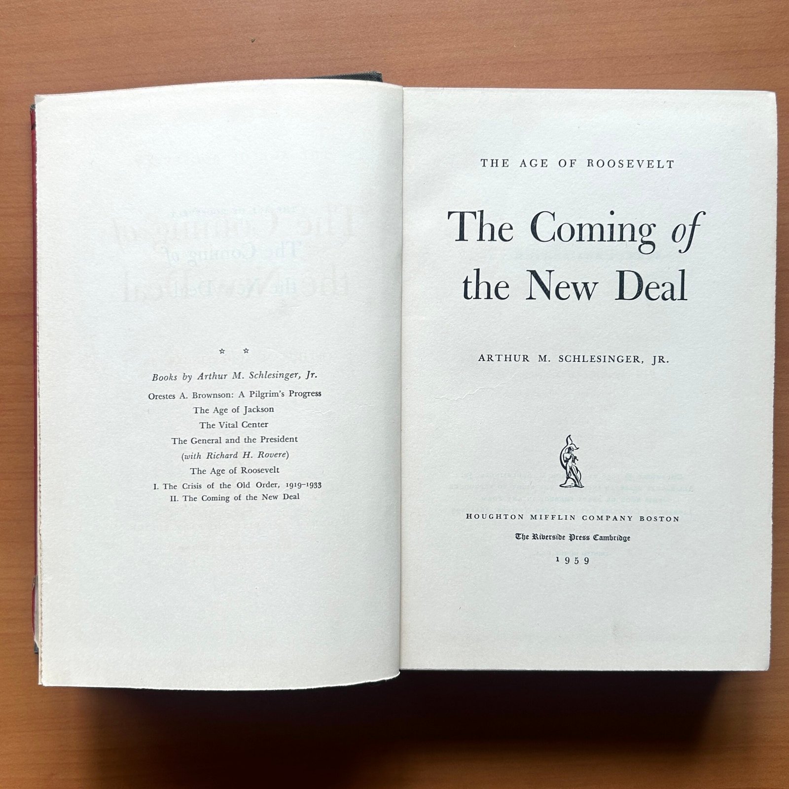 The Coming of the New Deal - Arthur M. Schlesinger Jr. - Image 2