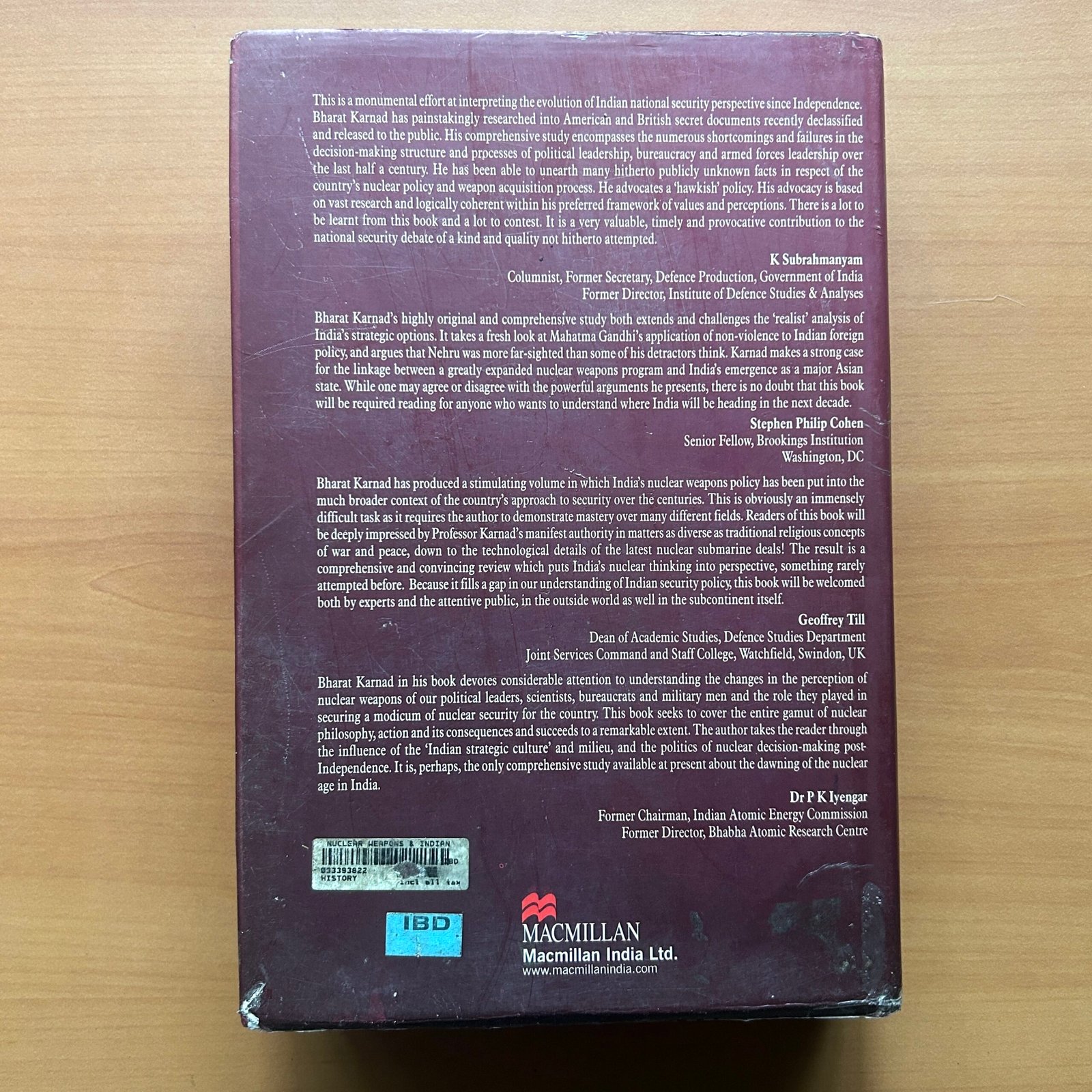 Nuclear Weapons and Indian Security: The Realist Foundations of Strategy - Bharat Karnad - Image 3